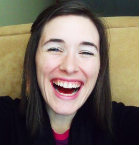 laughing